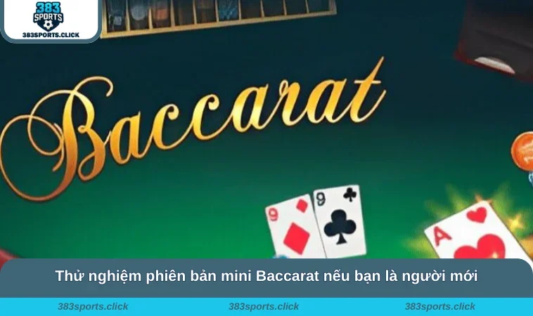 Cách Chơi Baccarat - Update Mẹo Chơi Đơn Giản, Hiệu Quả 3 Thử nghiệm phiên bản mini Baccarat nếu bạn là người mới