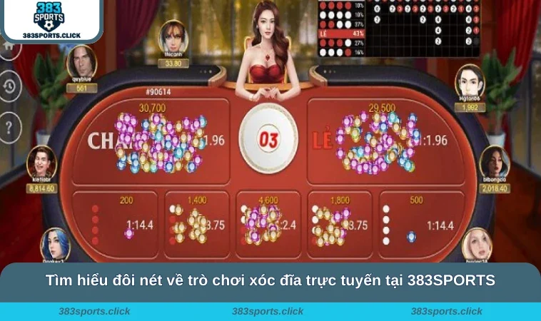 Tìm hiểu đôi nét về trò chơi xóc đĩa trực tuyến tại 383SPORTS
