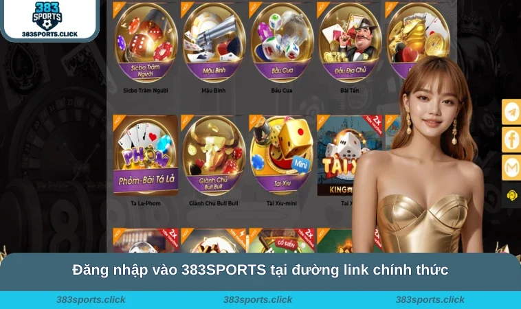 Đăng Nhập 383SPORTS 1 Đăng nhập vào 383SPORTS tại đường link chính thức