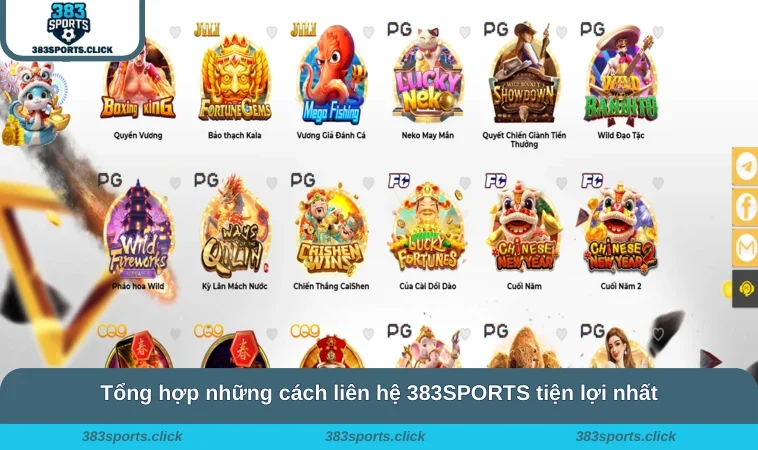 Liên Hệ 383SPORTS 1 Tổng hợp những cách liên hệ 383SPORTS tiện lợi nhất